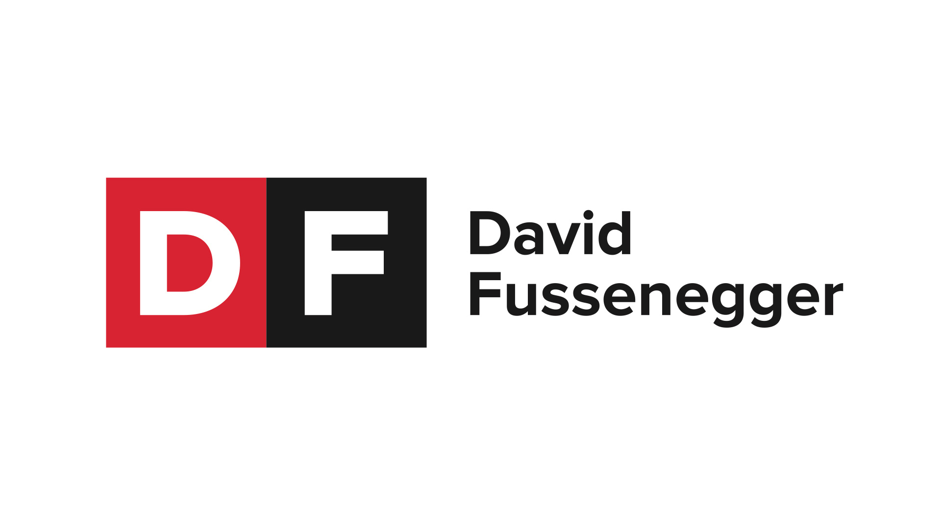 David Fussenegger Logo