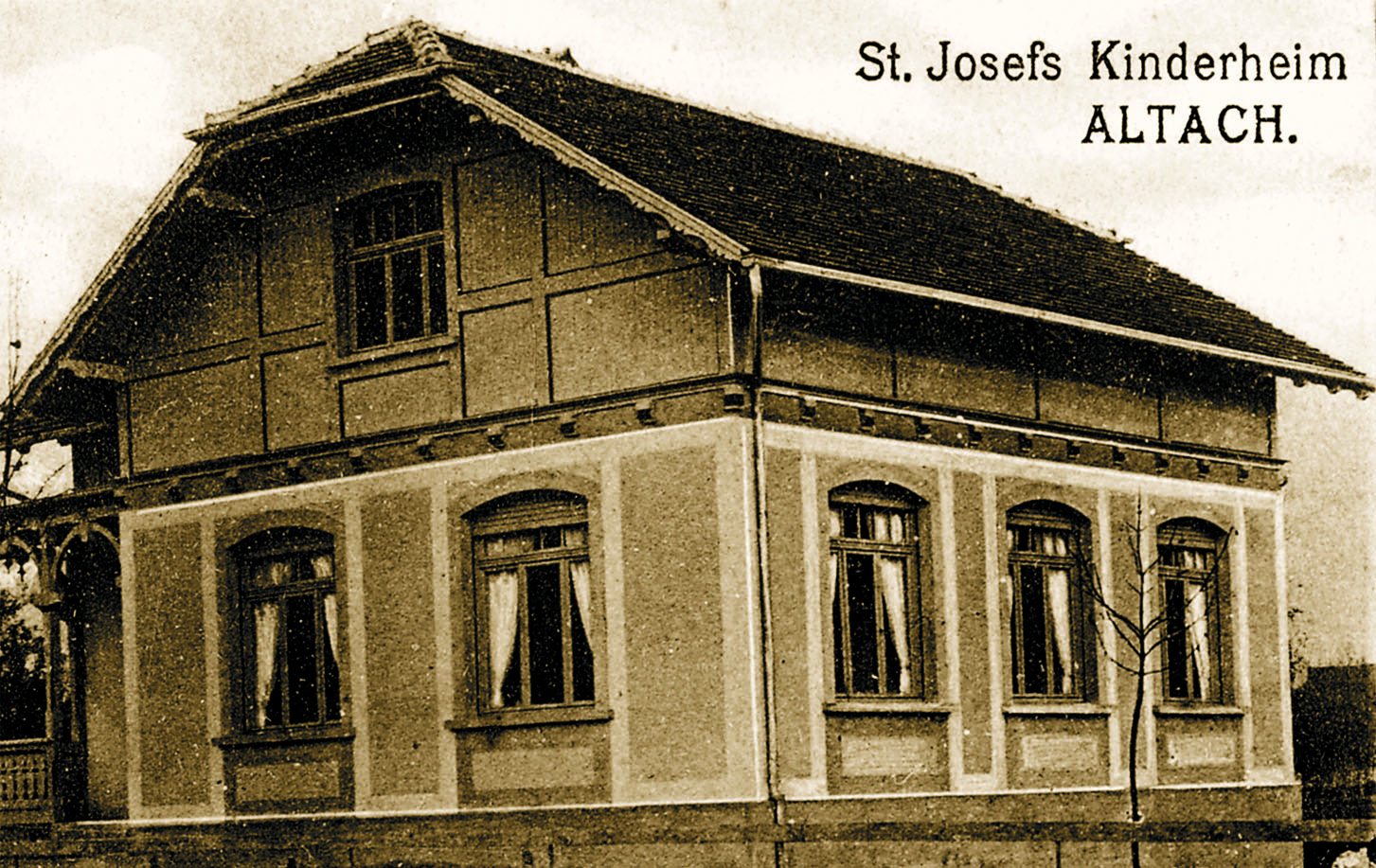Das St. Josefs Kinderheim wurde im Jahre 1907 bezogen