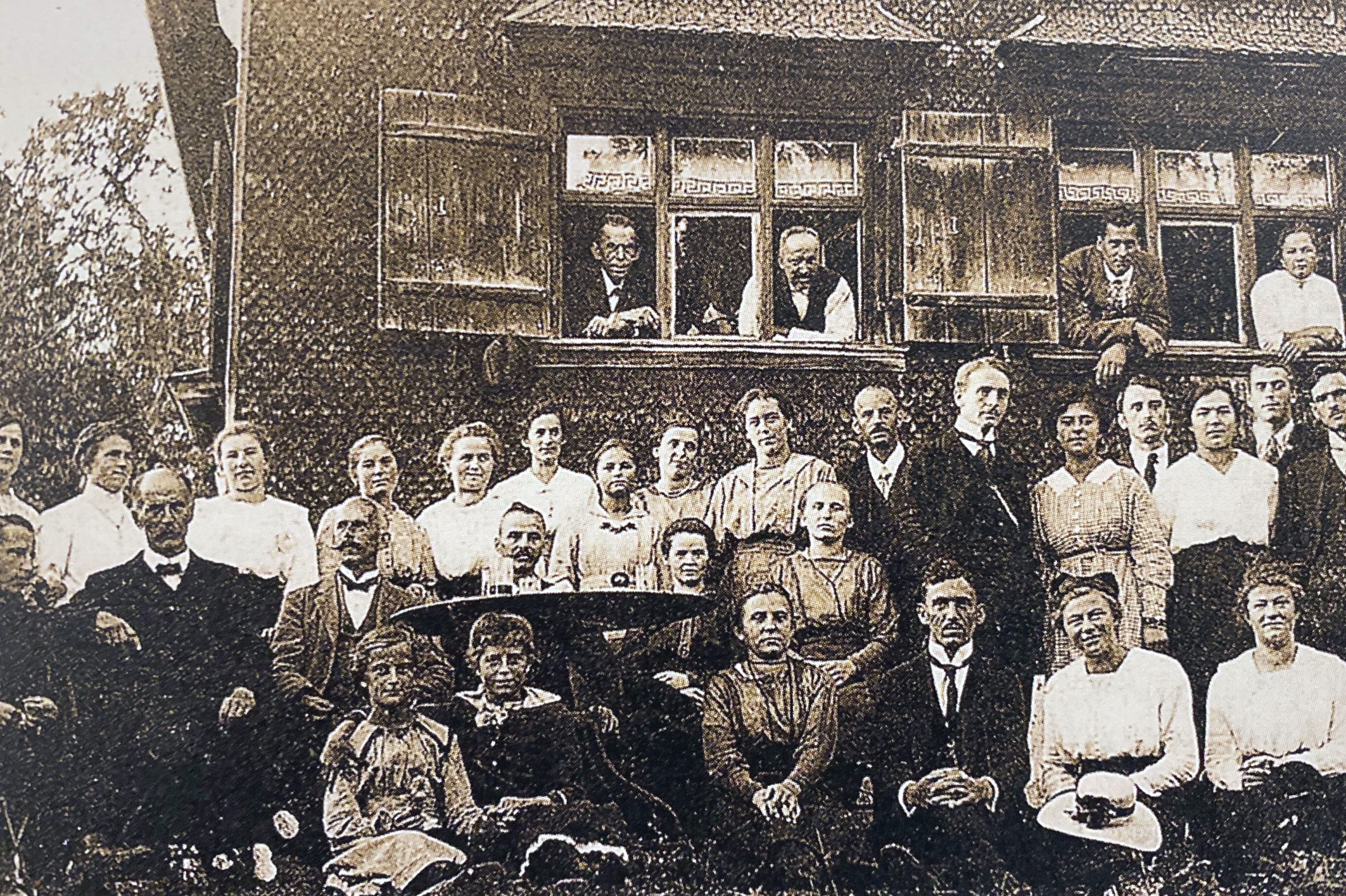 Kirchenchor im Jahre 1919: Er entstand 1872 als erster Verein mit kultureller Zielsetzung