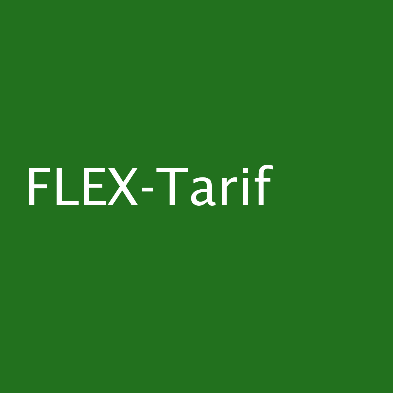 Flex-Tarif