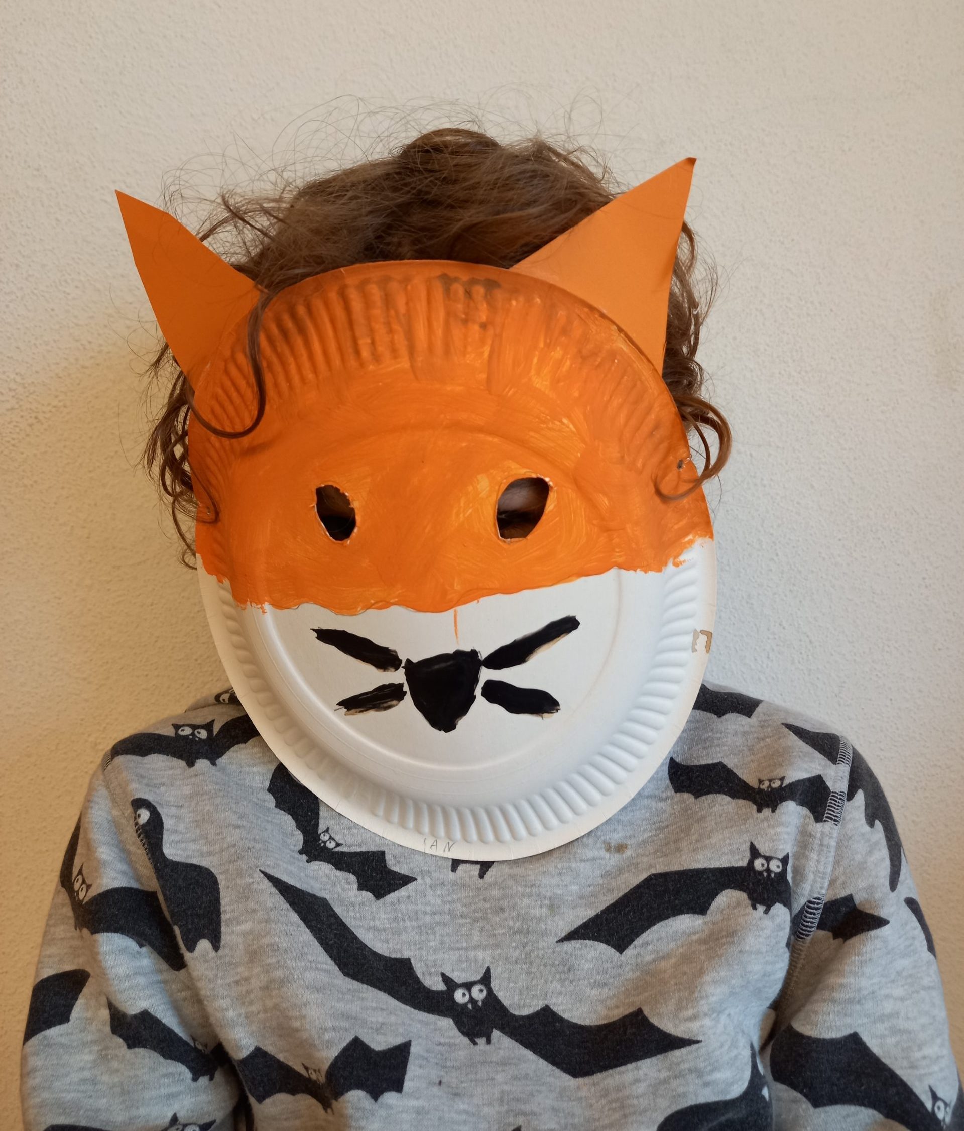 Kind mit Fuchsmaske (Fasching)
